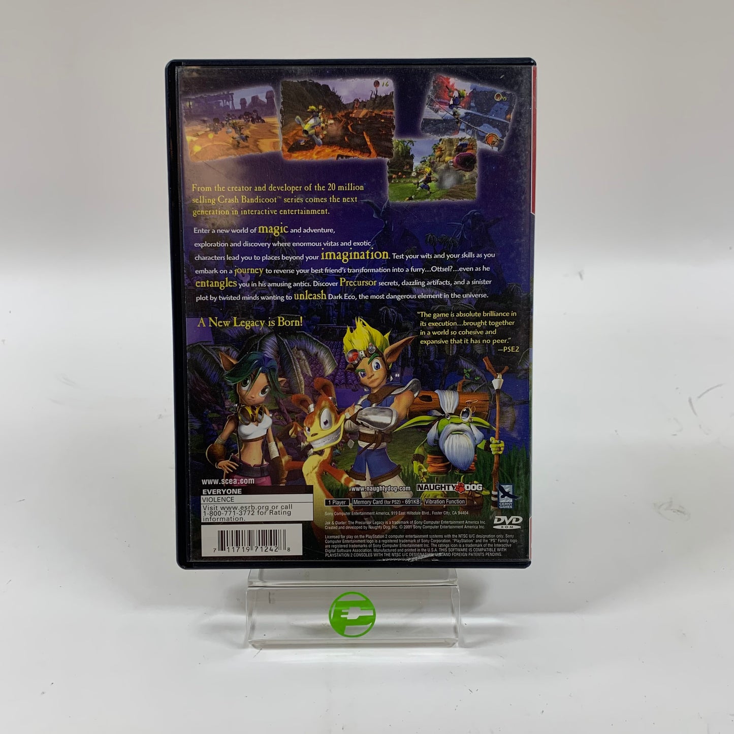 Jak and Daxter The Precursor Legacy (Sony PlayStation 2 PS2, 2001)