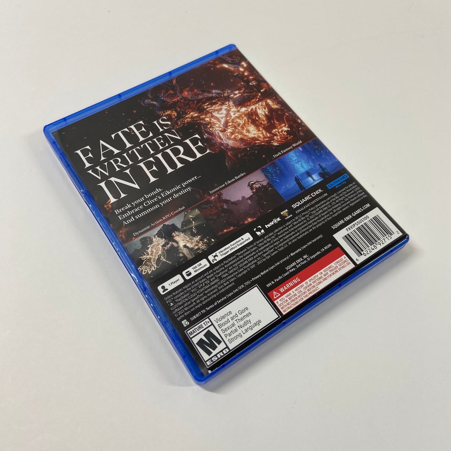 Final Fantasy XVI (Sony PlayStation 5 PS5, 2023)