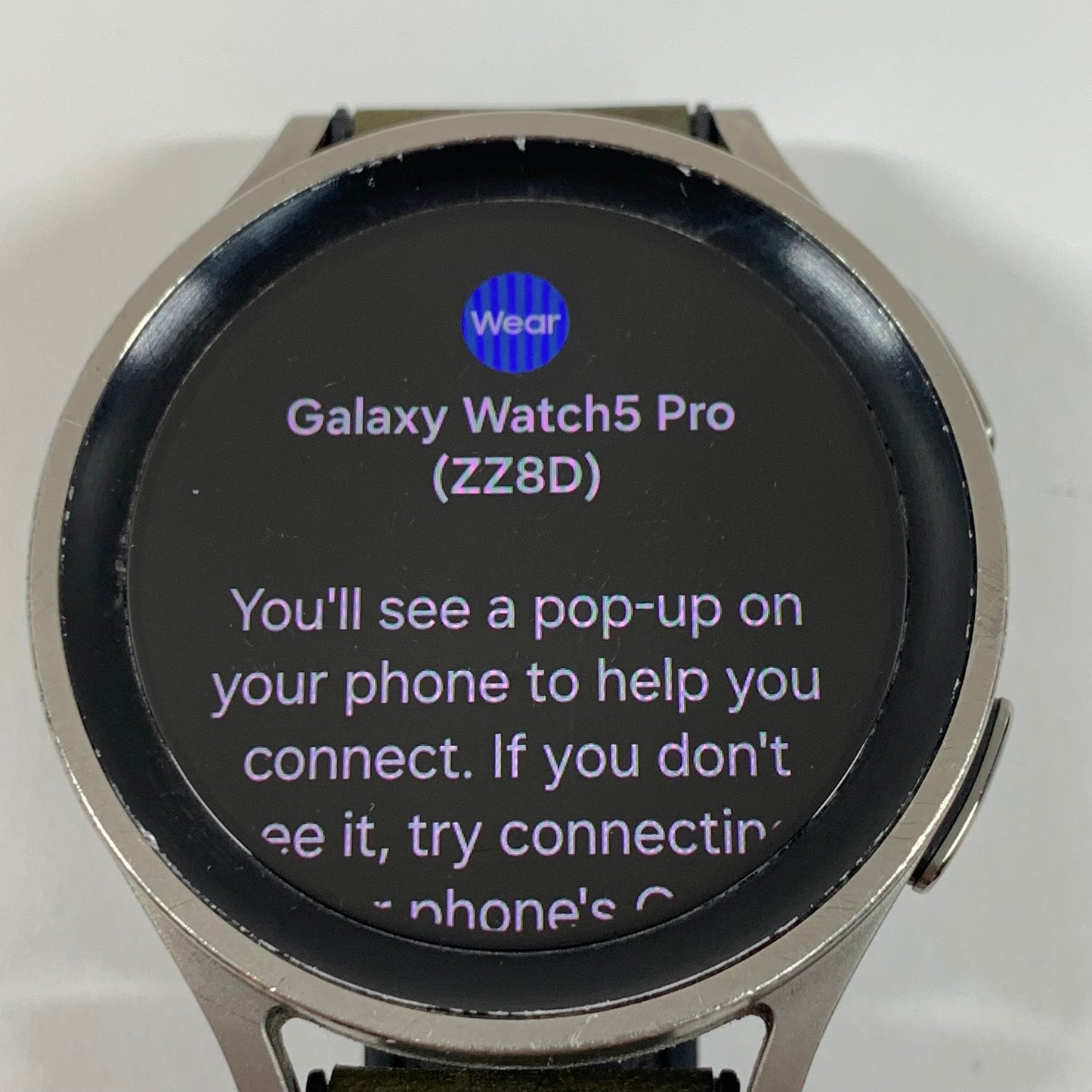 WiFi Only Samsung Galaxy Watch5 Pro Aluminum Smartwatch ZZ8S