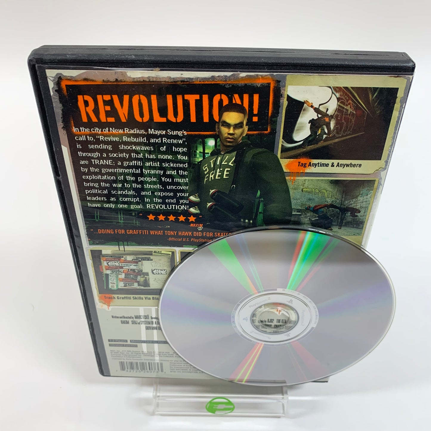 Marc Ecko's Getting Up Contents Under Pressure (Sony PlayStation 2 PS2, 2006)