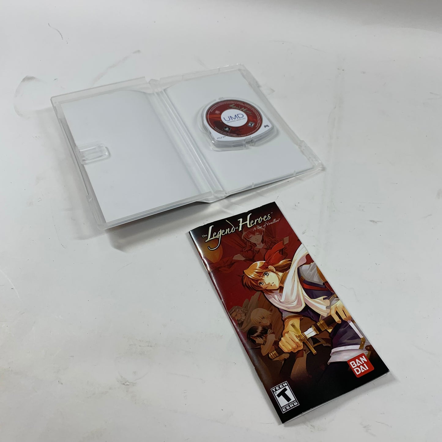 Legend of Heroes A Tear of Vermillion (Sony PlayStation Portable PSP, 2005)