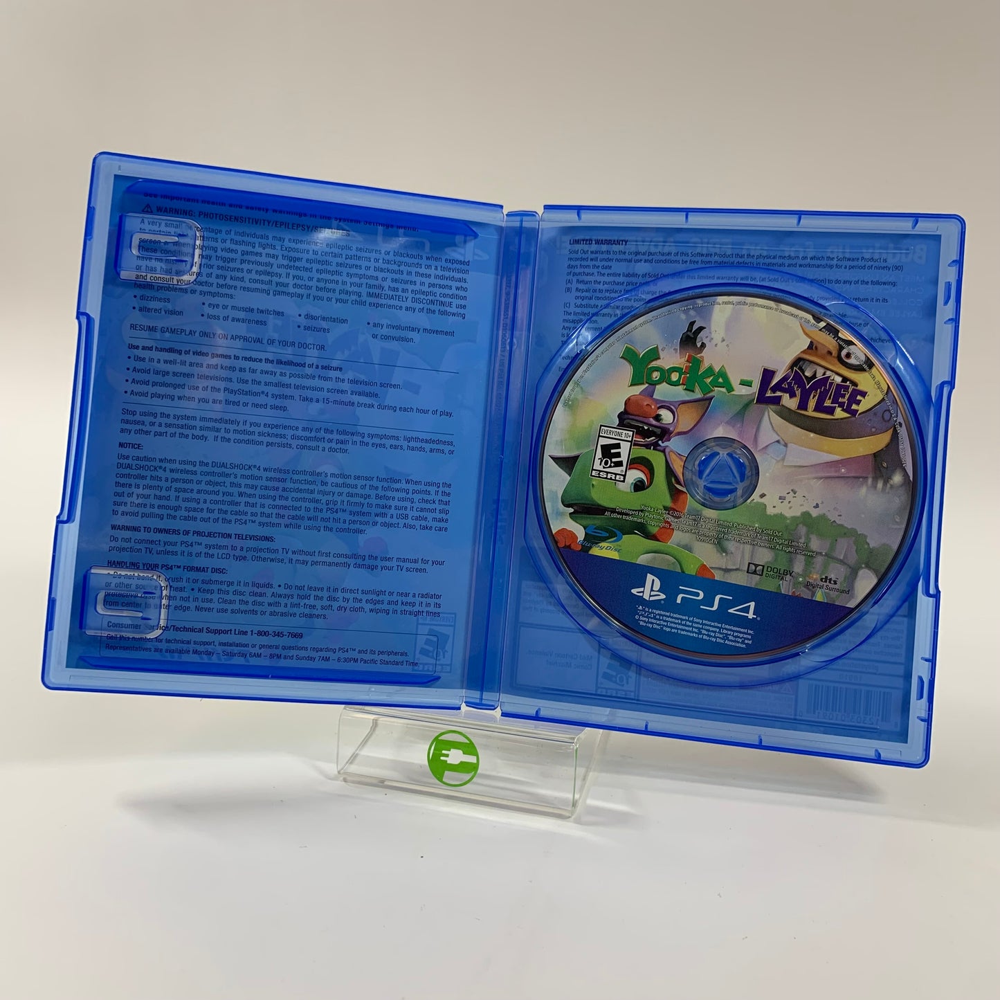 Yooka-Laylee (Sony PlayStation 4 PS4, 2017)