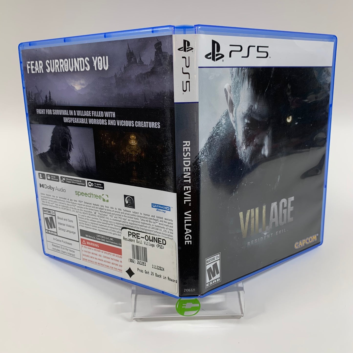 Resident Evil Village (Sony PlayStation 5 PS5, 2021)