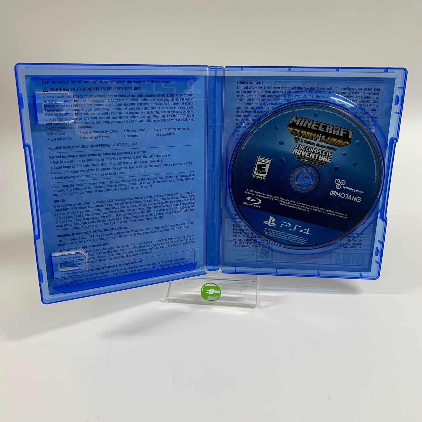 Minecraft: Story Mode Complete Adventure (Sony PlayStation 4 PS4, 2016)