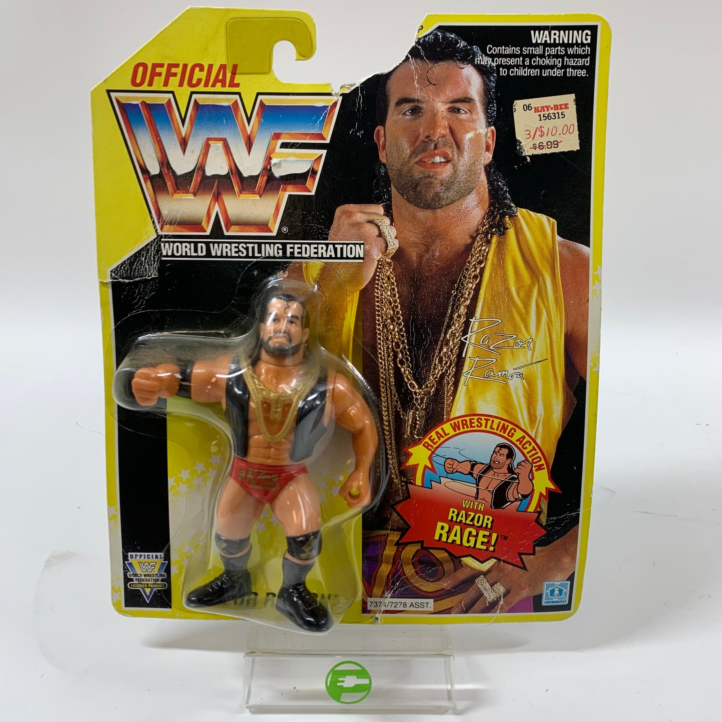 Razor Ramon WWF Scott Hall WWE Hasbro Wrestling Series 7 ActionFigure 7374/7278