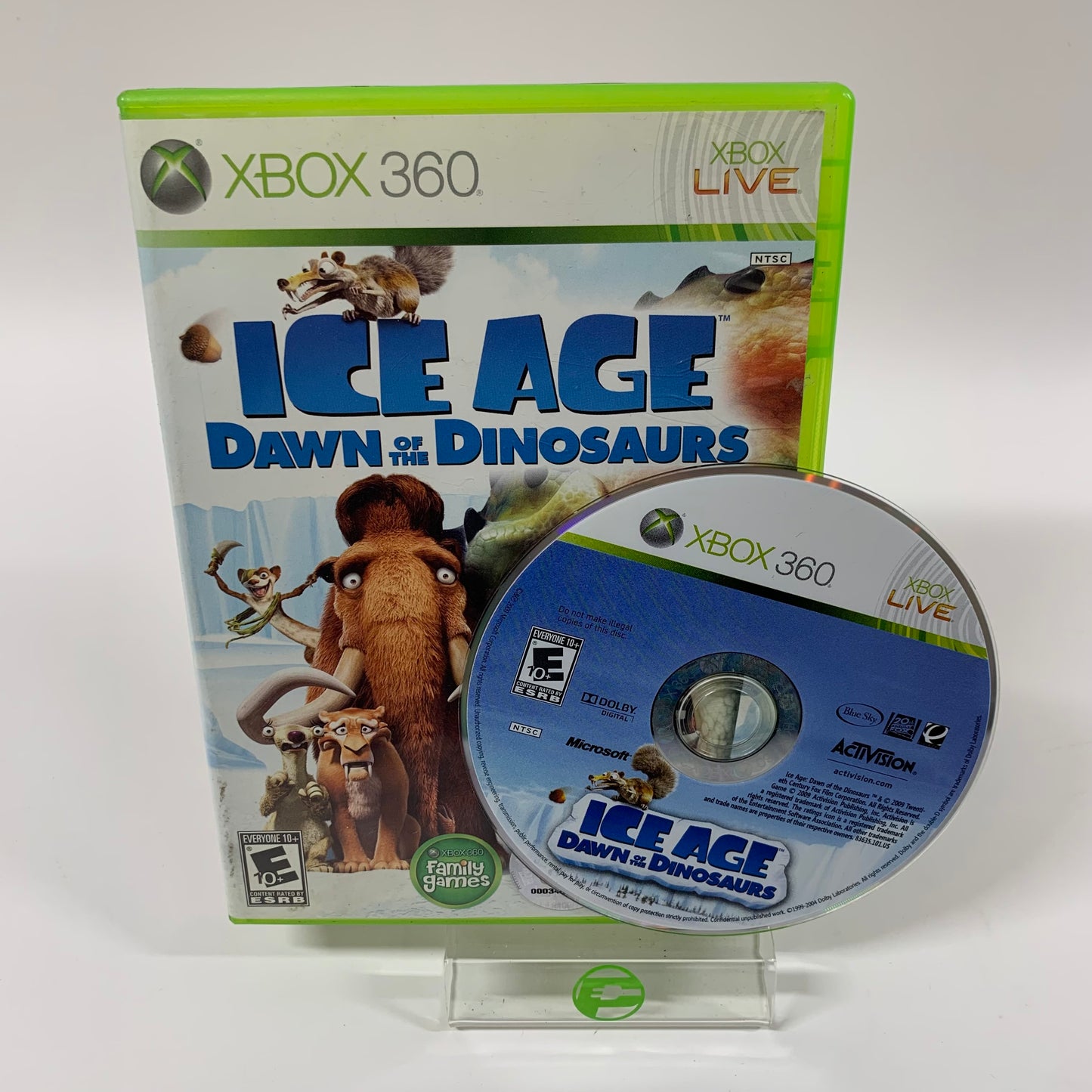 Ice Age: Dawn of the Dinosaurs (Microsoft Xbox 360, 2009)