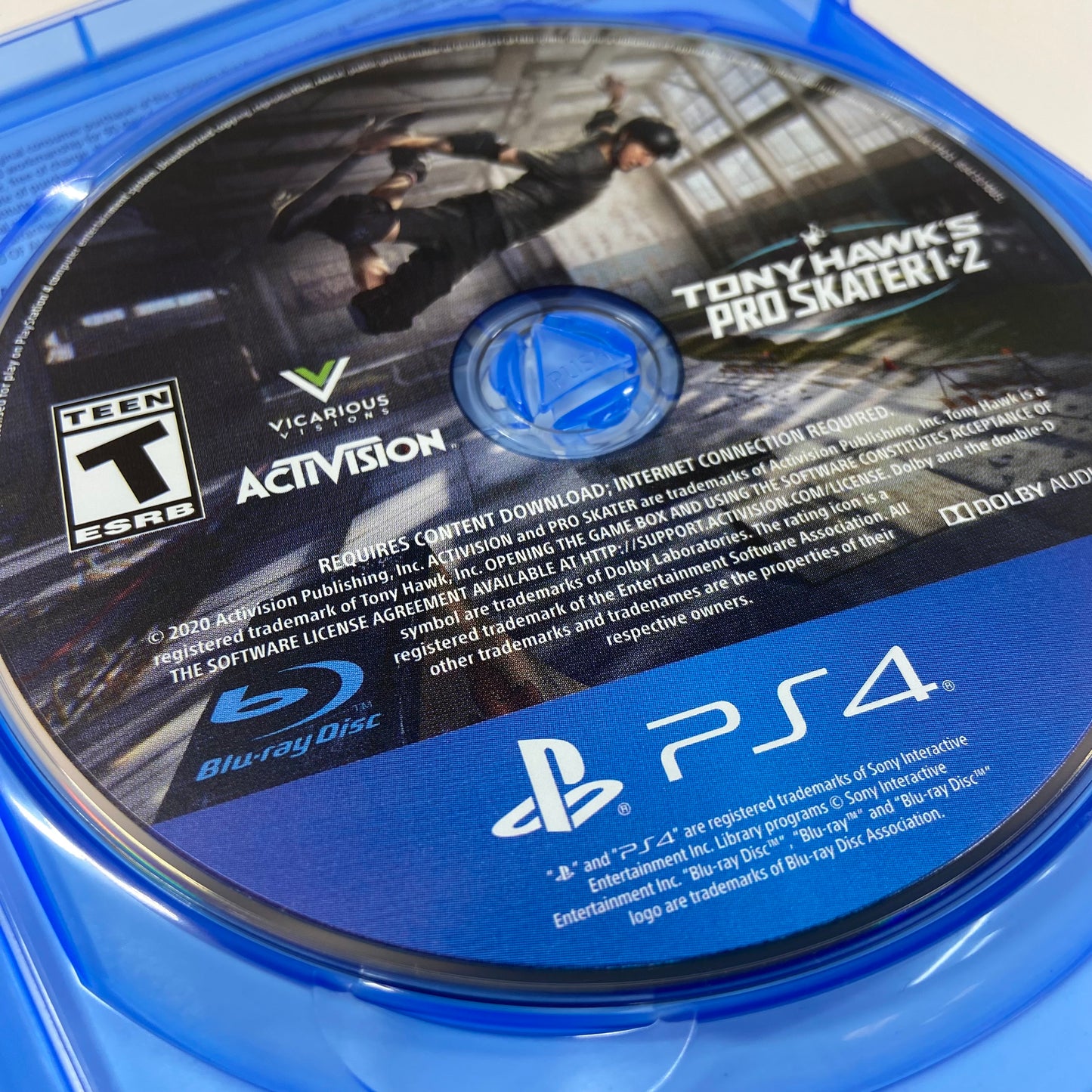 Tony Hawk's Pro Skater 1 and 2 (Sony PlayStation 4 PS4, 2020)
