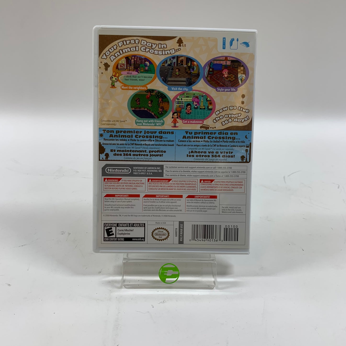 Animal Crossing City Folk (Nintendo Wii, 2008)