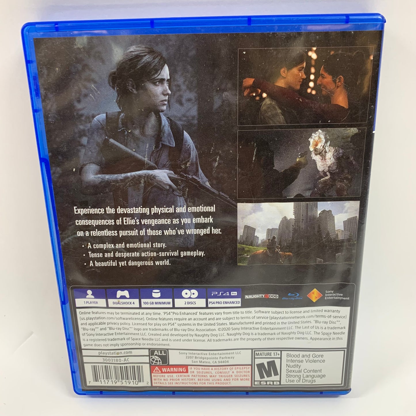The Last of Us Part II (Sony PlayStation 4 PS4, 2020)