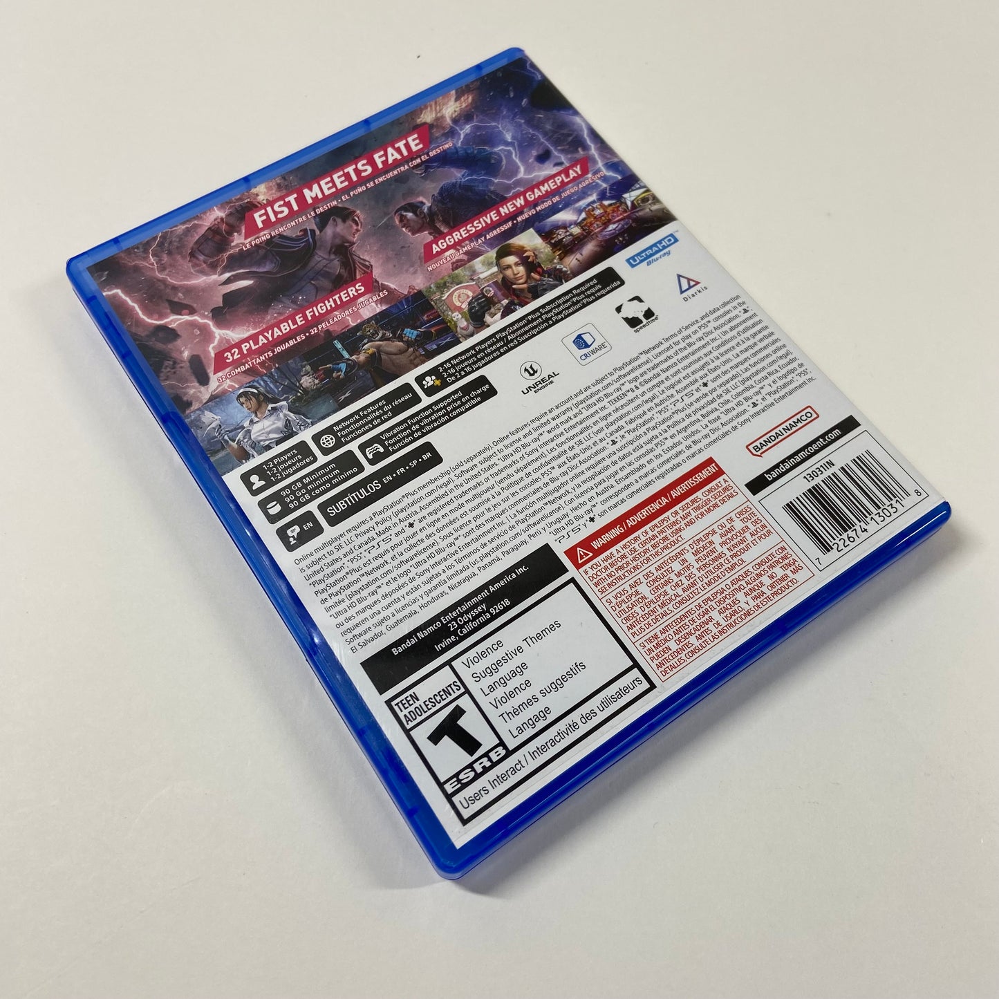 Tekken 8 (Sony PlayStation 5 PS5, 2024)