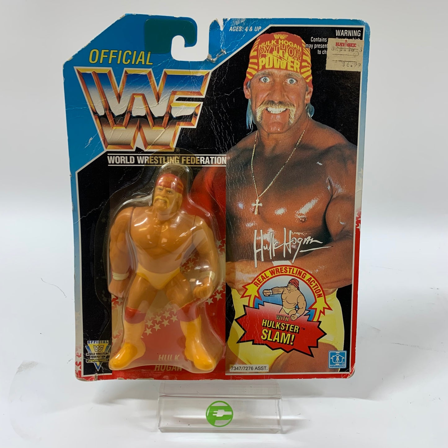 Hasbro 1992 WWF Hulk Hogan Series 5, Hulkster Slam 7347/7276