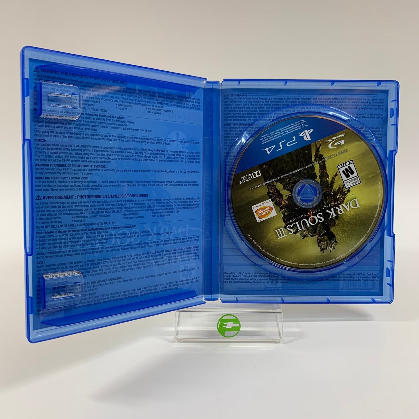Dark Souls III: The Fire Fades Edition (Sony PlayStation 4 PS4, 2017)
