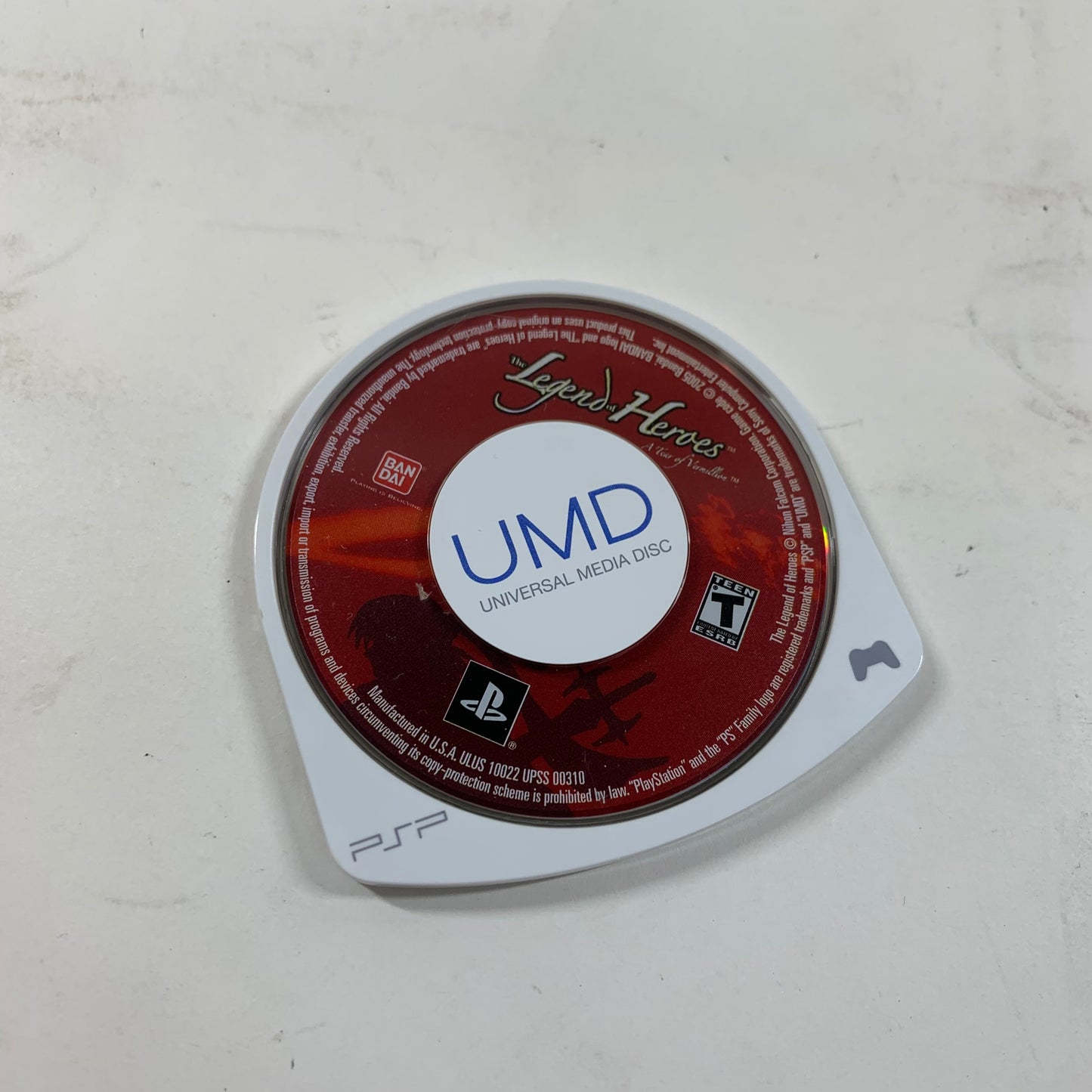 Legend of Heroes A Tear of Vermillion (Sony PlayStation Portable PSP, 2005)