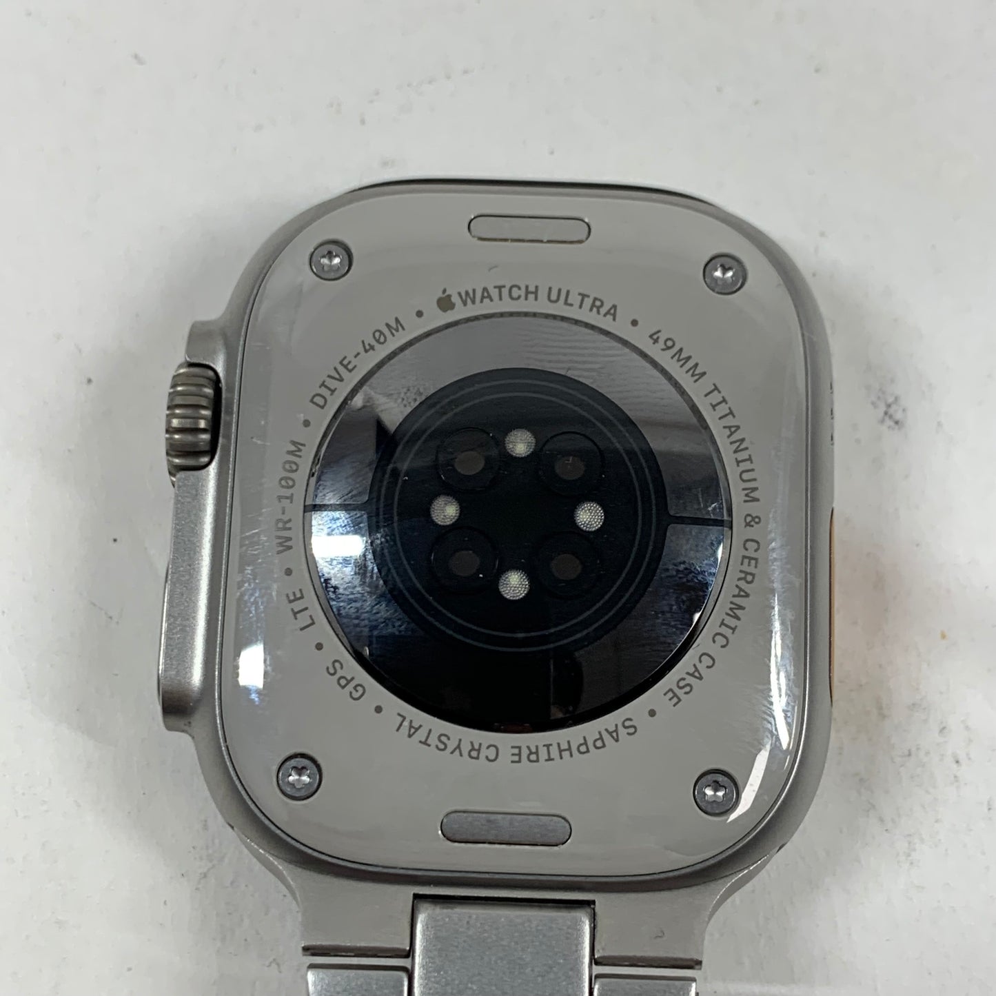Unlocked Apple Watch Ultra 2 49MM Natural Titanium Aftermarket Band MX4D3LW/A