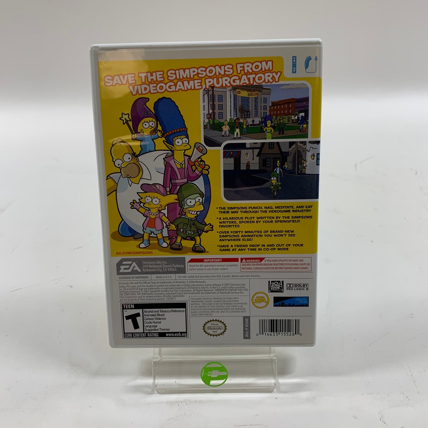 The Simpsons Game (Nintendo Wii, 2007)