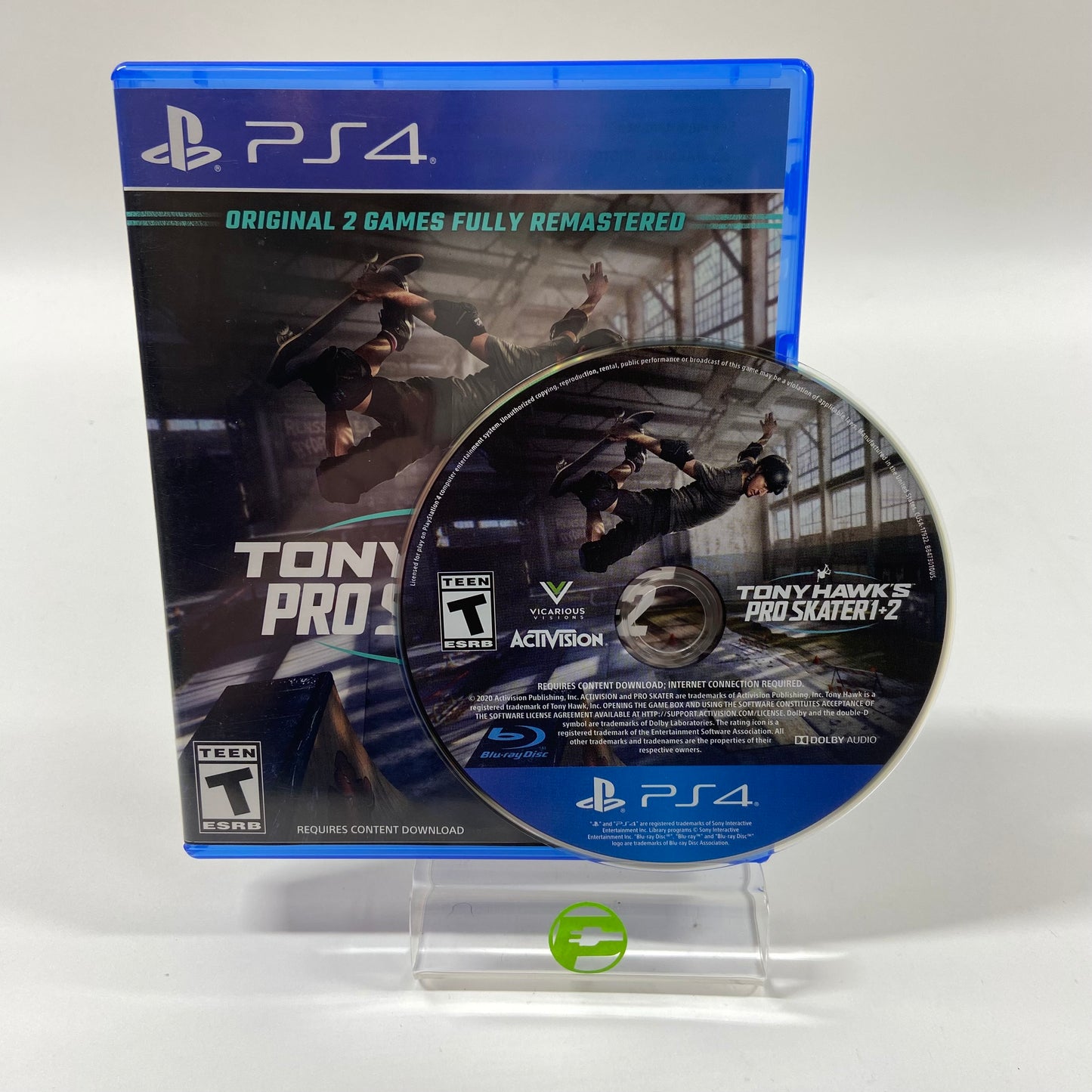 Tony Hawk's Pro Skater 1 and 2 (Sony PlayStation 4 PS4, 2020)