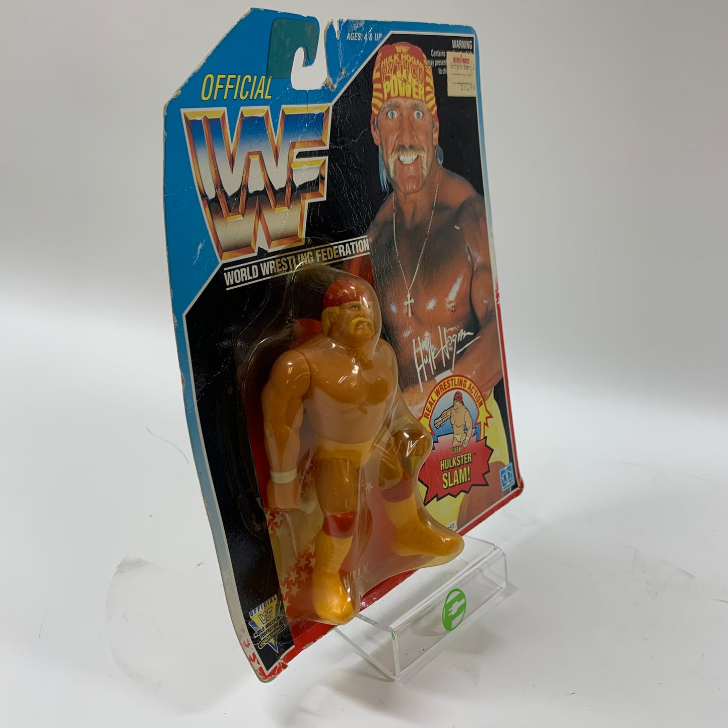 Hasbro 1992 WWF Hulk Hogan Series 5, Hulkster Slam 7347/7276