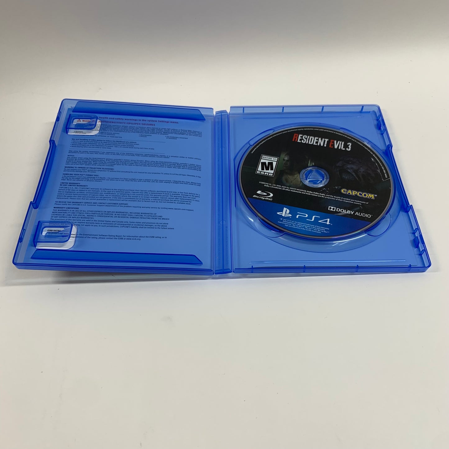 Resident Evil 3 (Sony PlayStation 4 PS4, 2020)