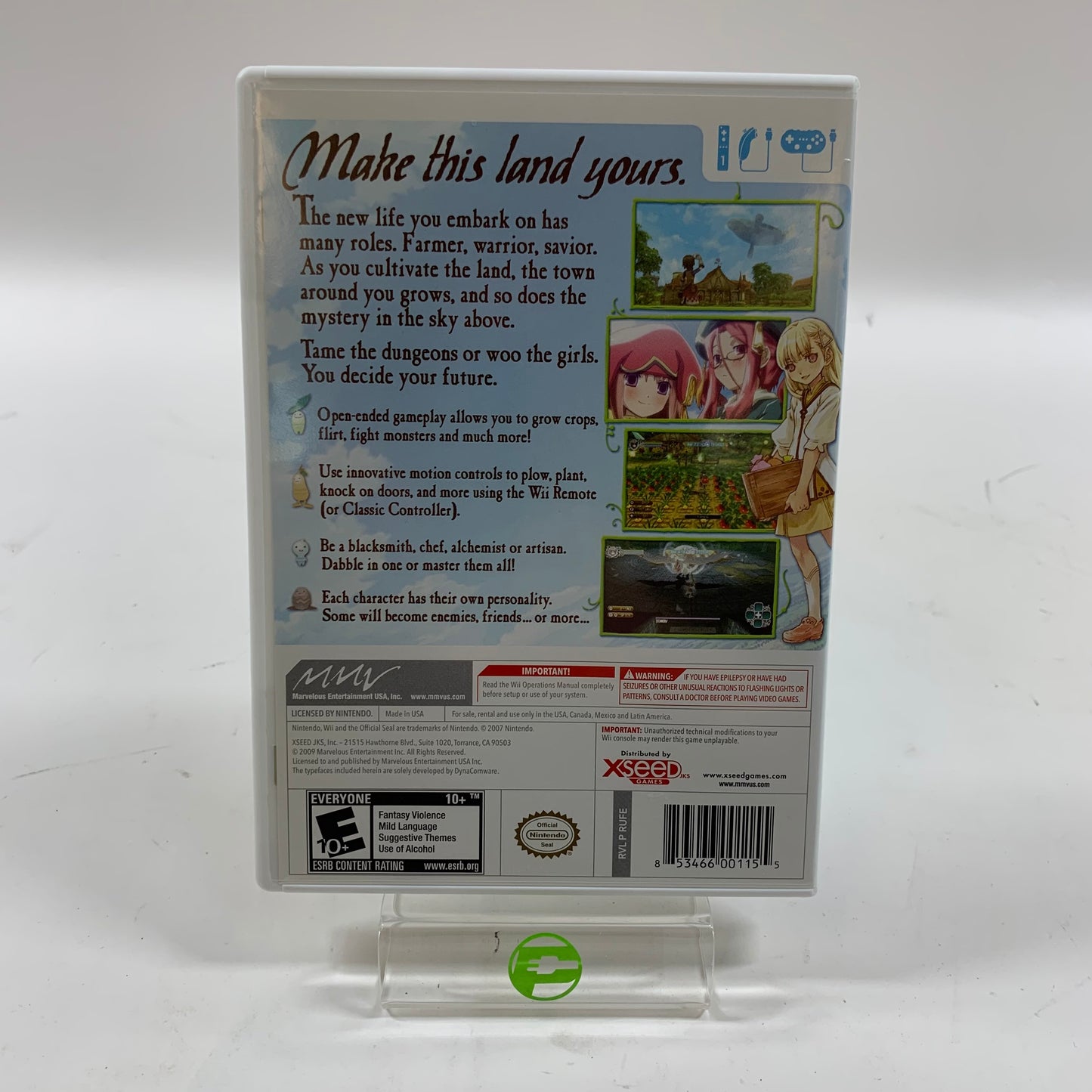 Rune Factory: Frontier (Nintendo Wii, 2009)