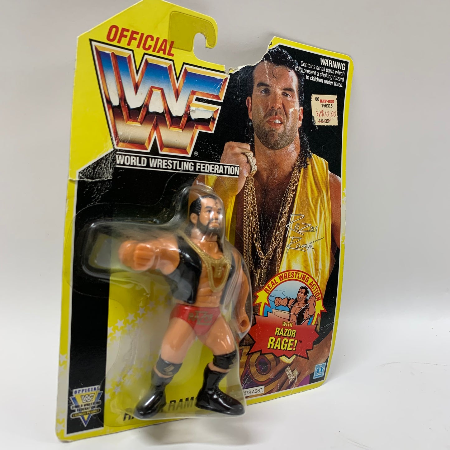 Razor Ramon WWF Scott Hall WWE Hasbro Wrestling Series 7 ActionFigure 7374/7278