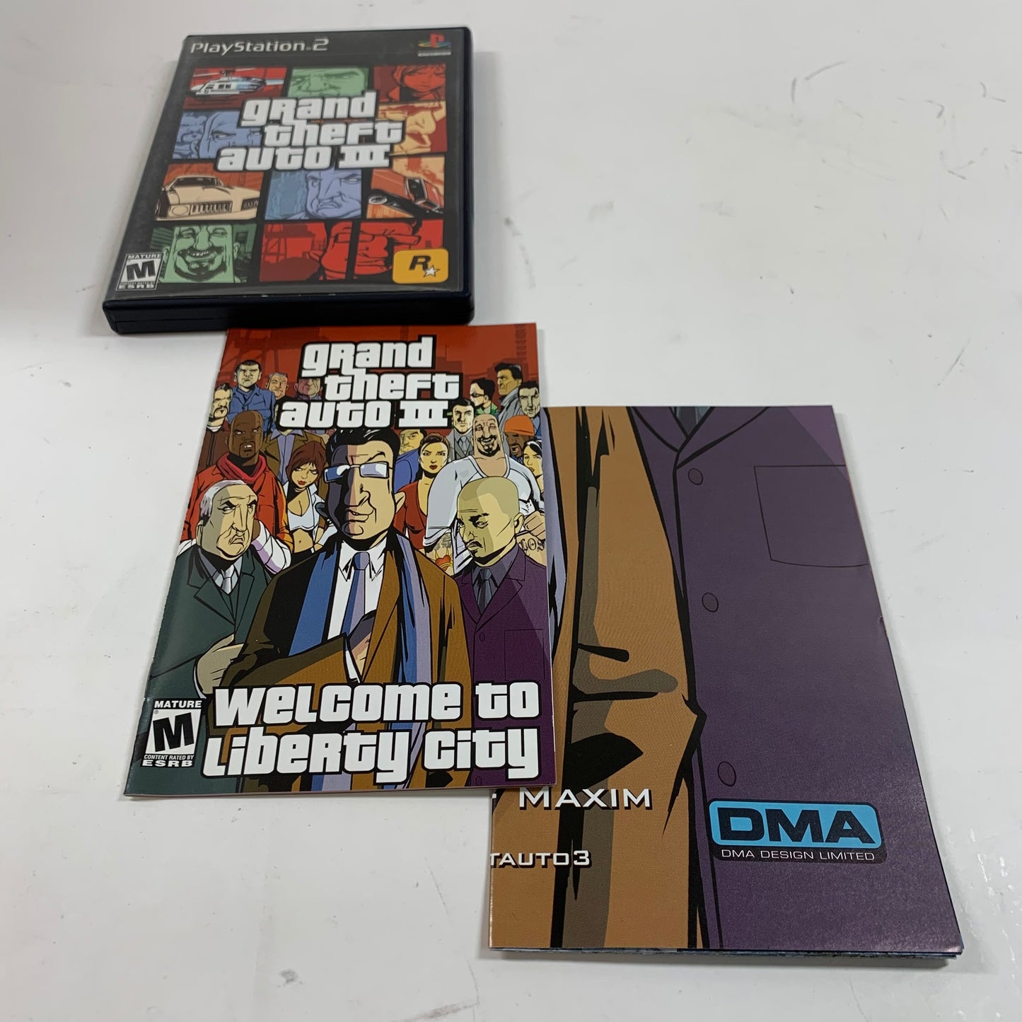 Grand Theft Auto III (Sony PlayStation 2 PS2, 2001)