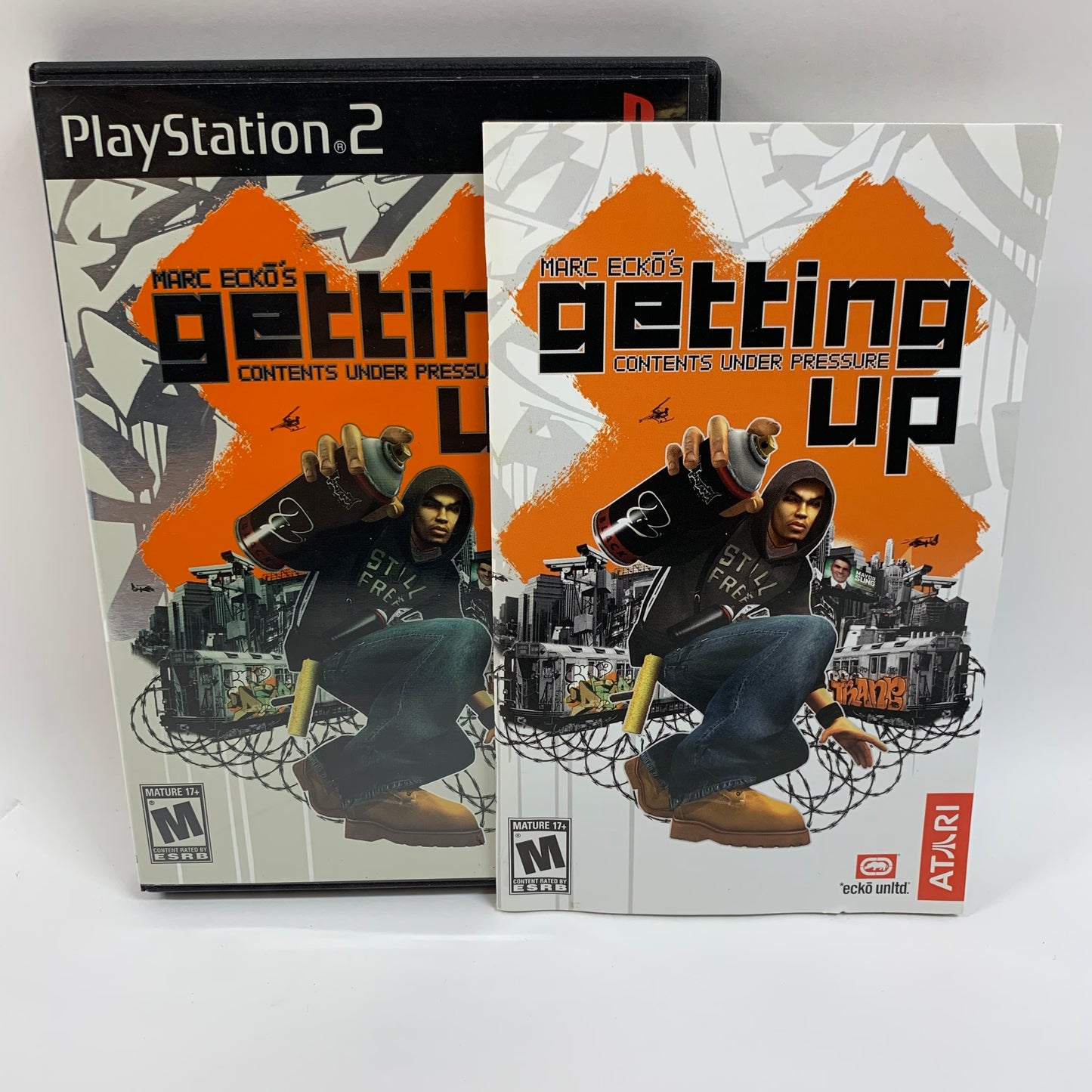 Marc Ecko's Getting Up Contents Under Pressure (Sony PlayStation 2 PS2, 2006)