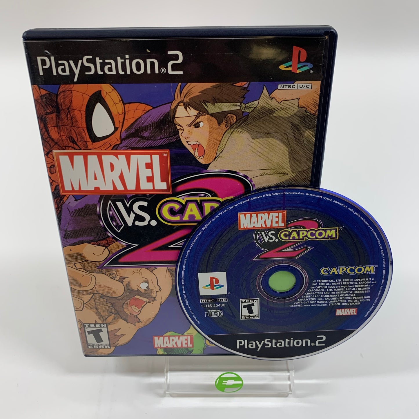 Marvel vs Capcom 2 (Sony PlayStation 2 PS2, 2002)