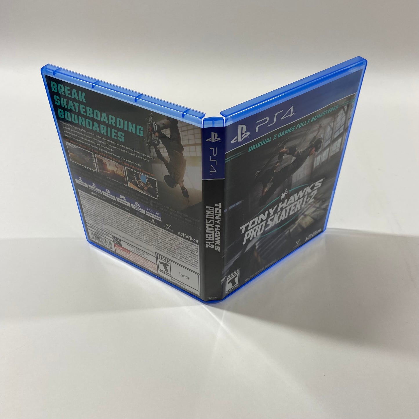 Tony Hawk's Pro Skater 1 and 2 (Sony PlayStation 4 PS4, 2020)