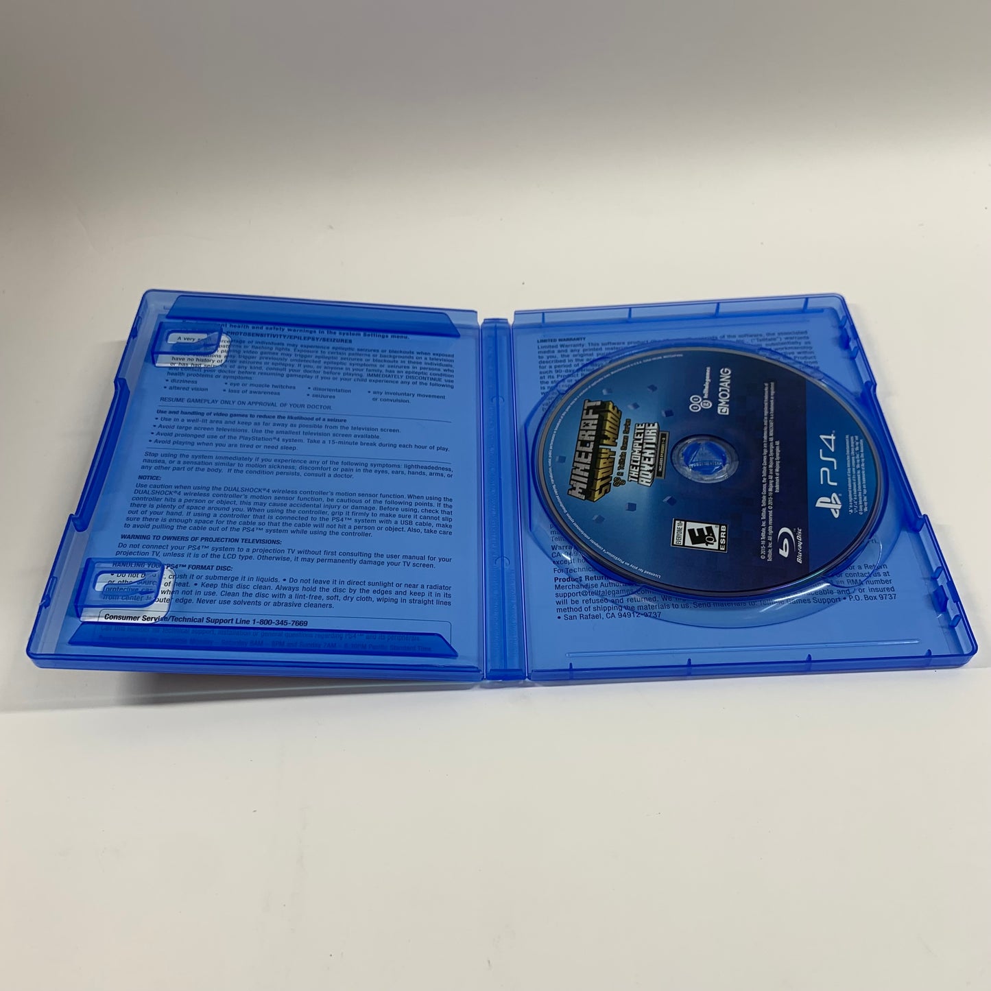 Minecraft: Story Mode Complete Adventure (Sony PlayStation 4 PS4, 2016)