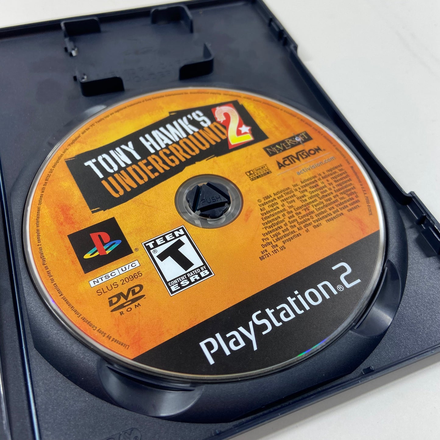 Tony Hawk Underground 2 (Sony PlayStation 2 PS2, 2004)