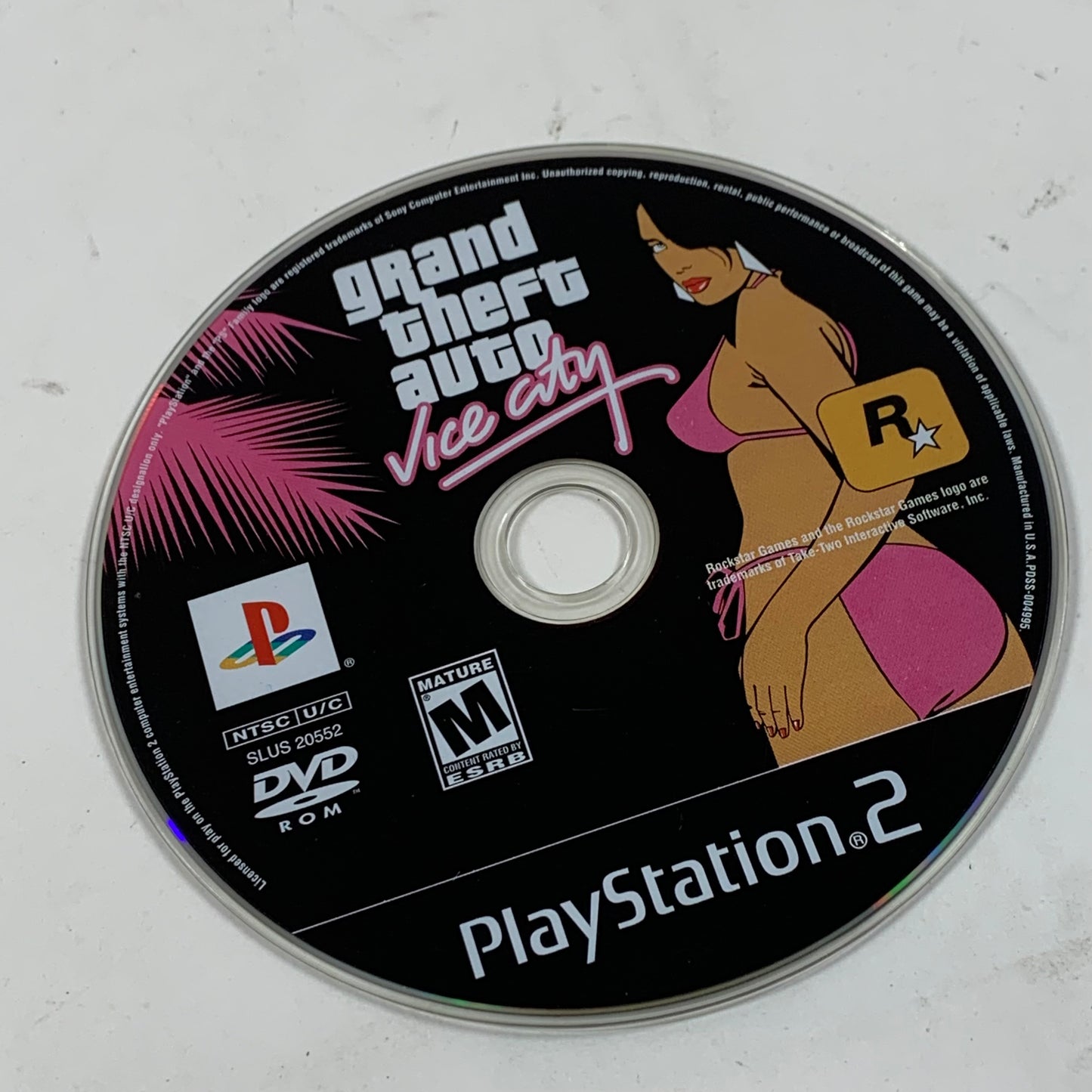 Grand Theft Auto Vice City (Sony PlayStation 2 PS2, 2002)