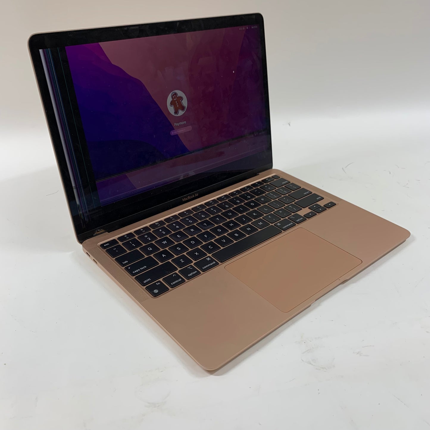 2020 Apple MacBook Air 13.3" M1 7C GPU 3.2GHz 8GB RAM 250GB SSD A2337 FOR PARTS