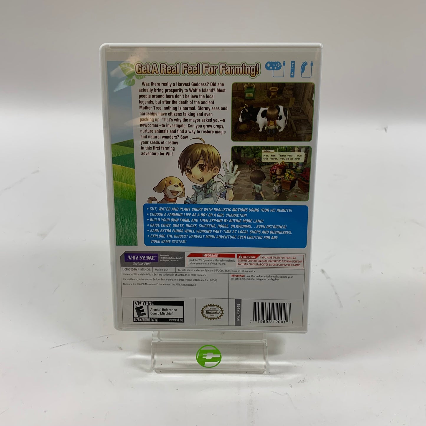 Harvest Moon Tree of Tranquility (Nintendo Wii, 2008)