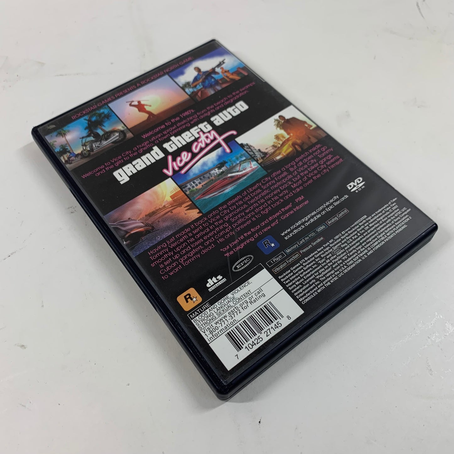 Grand Theft Auto Vice City (Sony PlayStation 2 PS2, 2002)