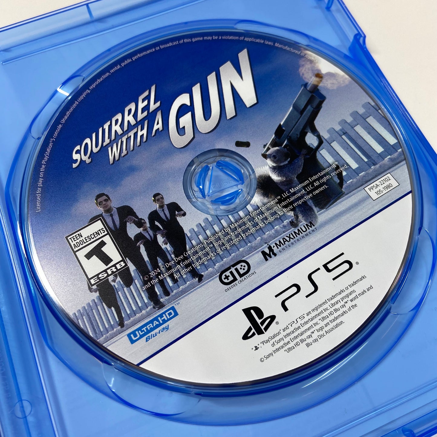 Squirrel With A Gun (Sony PlayStation 5 PS5, 2024)