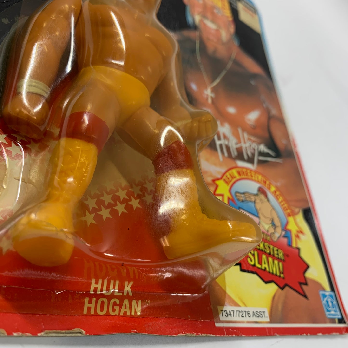 Hasbro 1992 WWF Hulk Hogan Series 5, Hulkster Slam 7347/7276