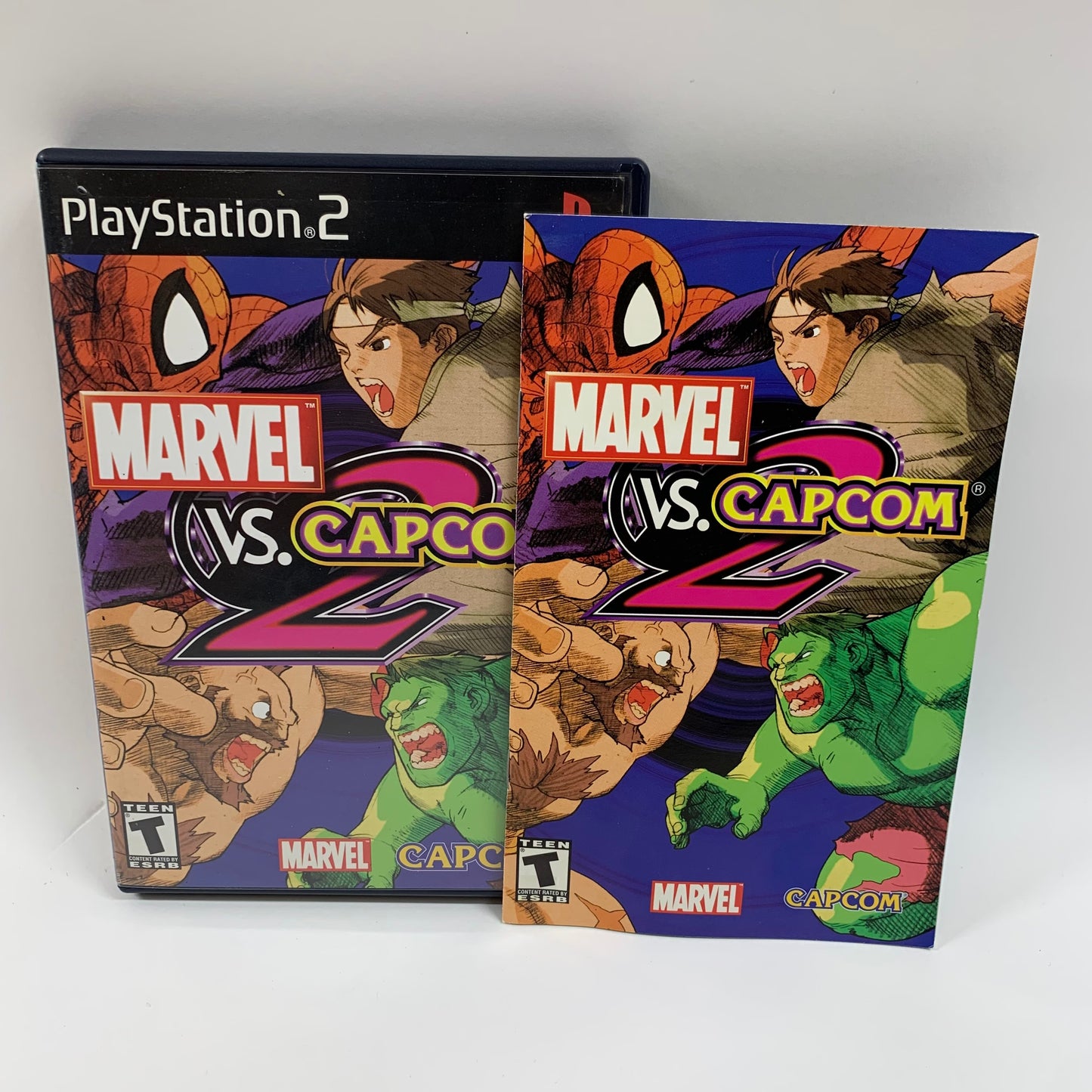 Marvel vs Capcom 2 (Sony PlayStation 2 PS2, 2002)