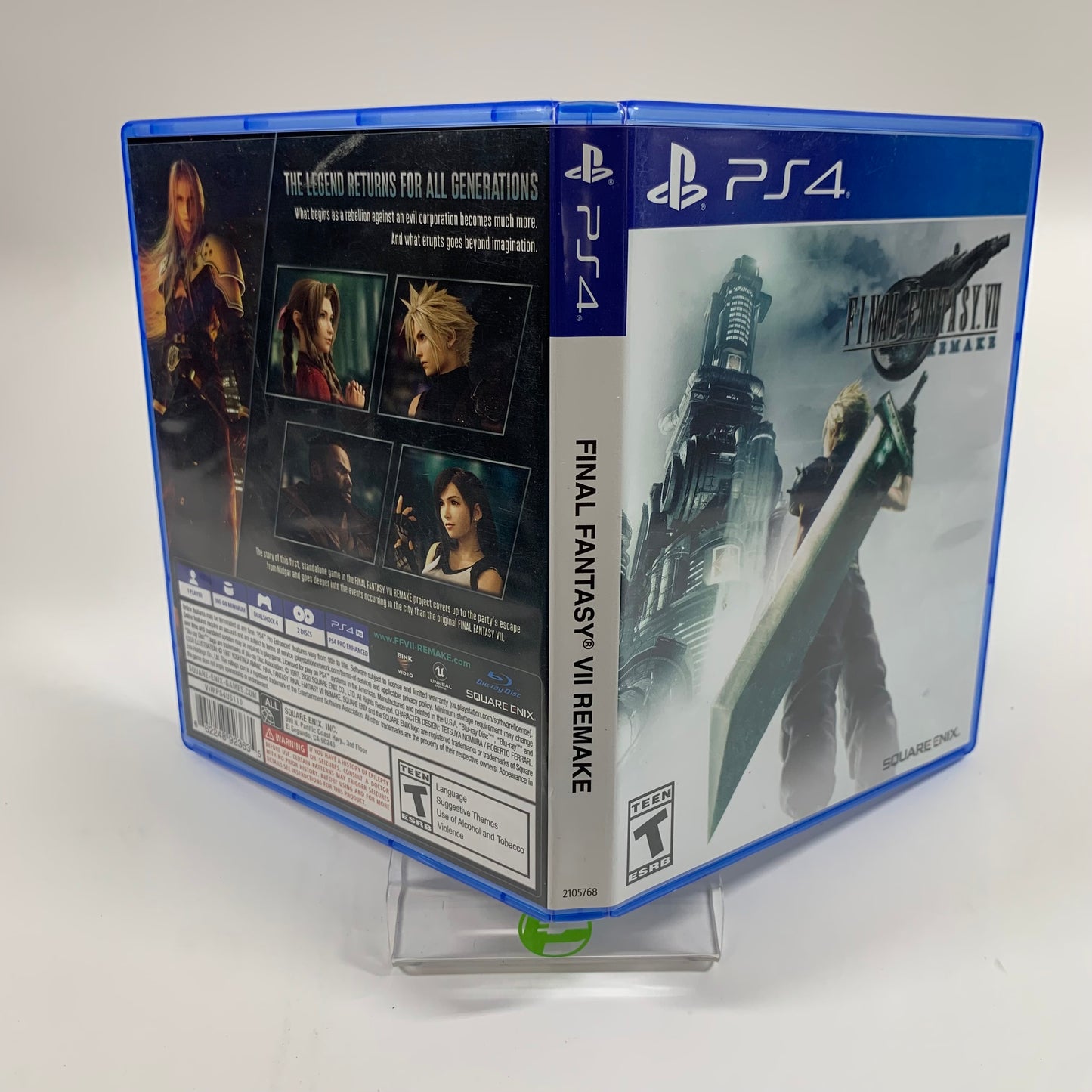 Final Fantasy VII Remake (Sony PlayStation 4 PS4, 2020)