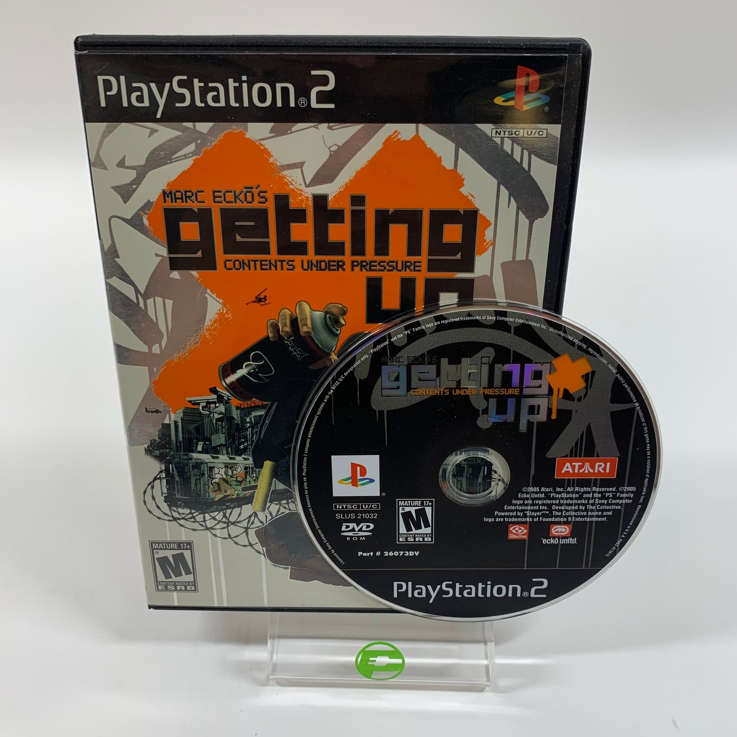 Marc Ecko's Getting Up Contents Under Pressure (Sony PlayStation 2 PS2, 2006)