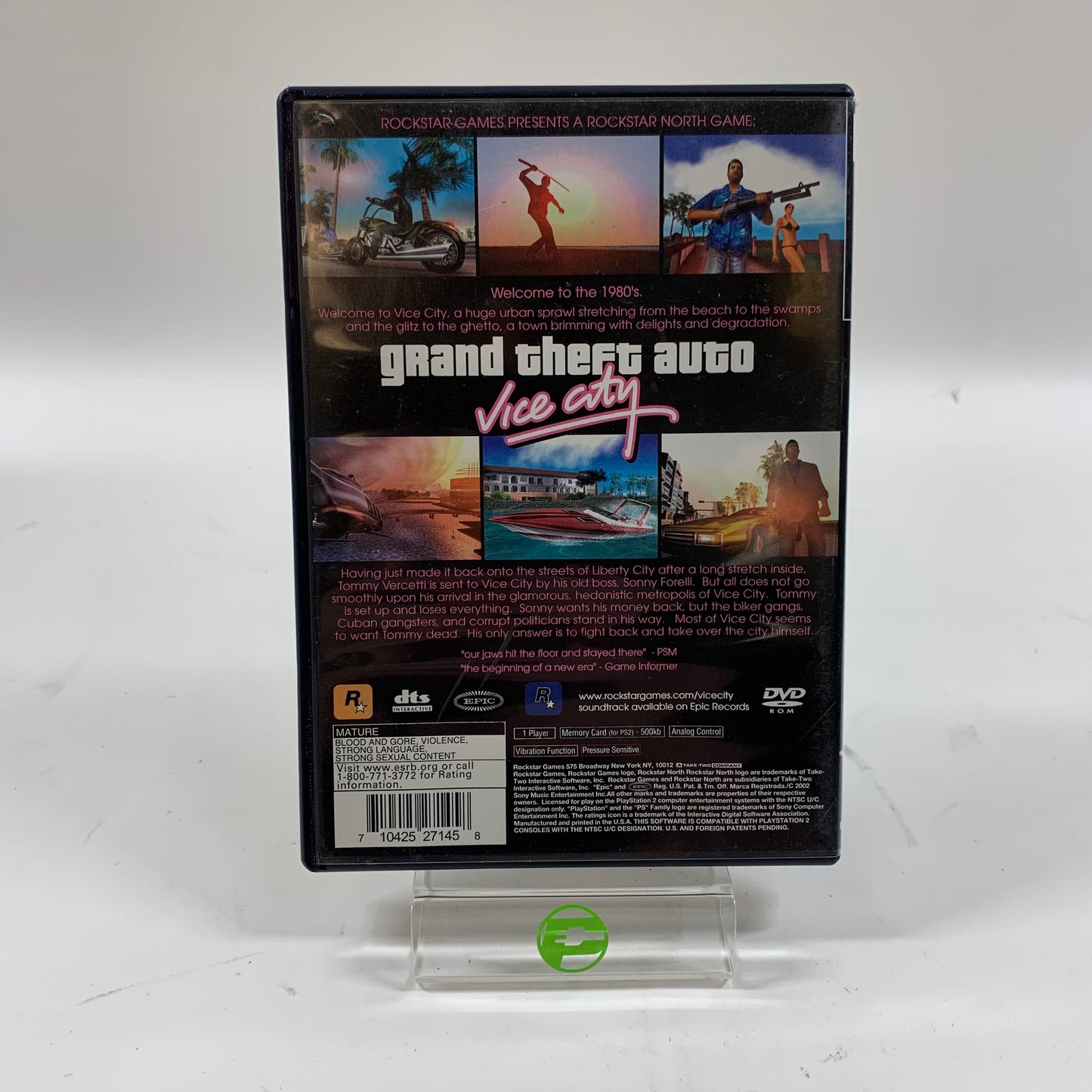 Grand Theft Auto Vice City (Sony PlayStation 2 PS2, 2002)