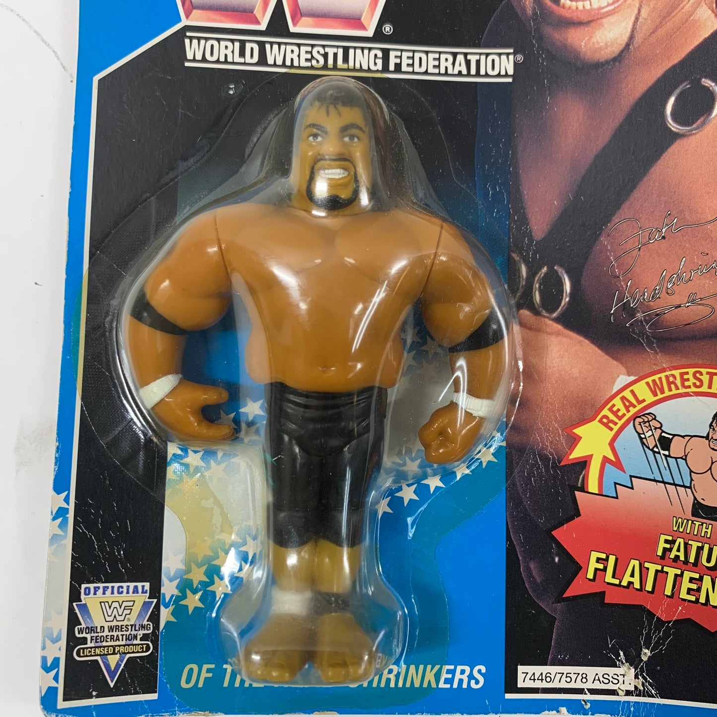 Fatu Flattener WWF WWE Hasbro Wrestling Figure Series 5 Action Figure 7446/7578