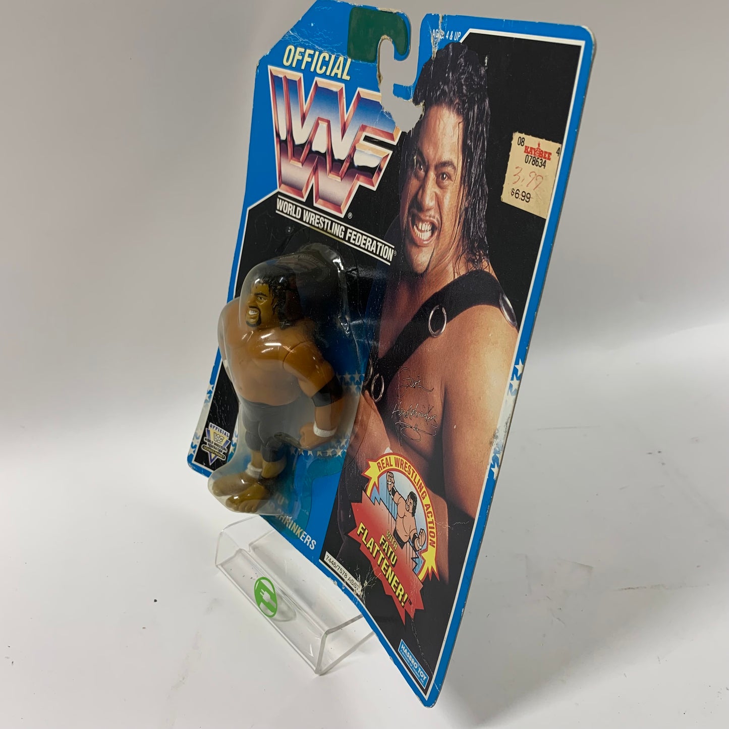 Fatu Flattener WWF WWE Hasbro Wrestling Figure Series 5 Action Figure 7446/7578