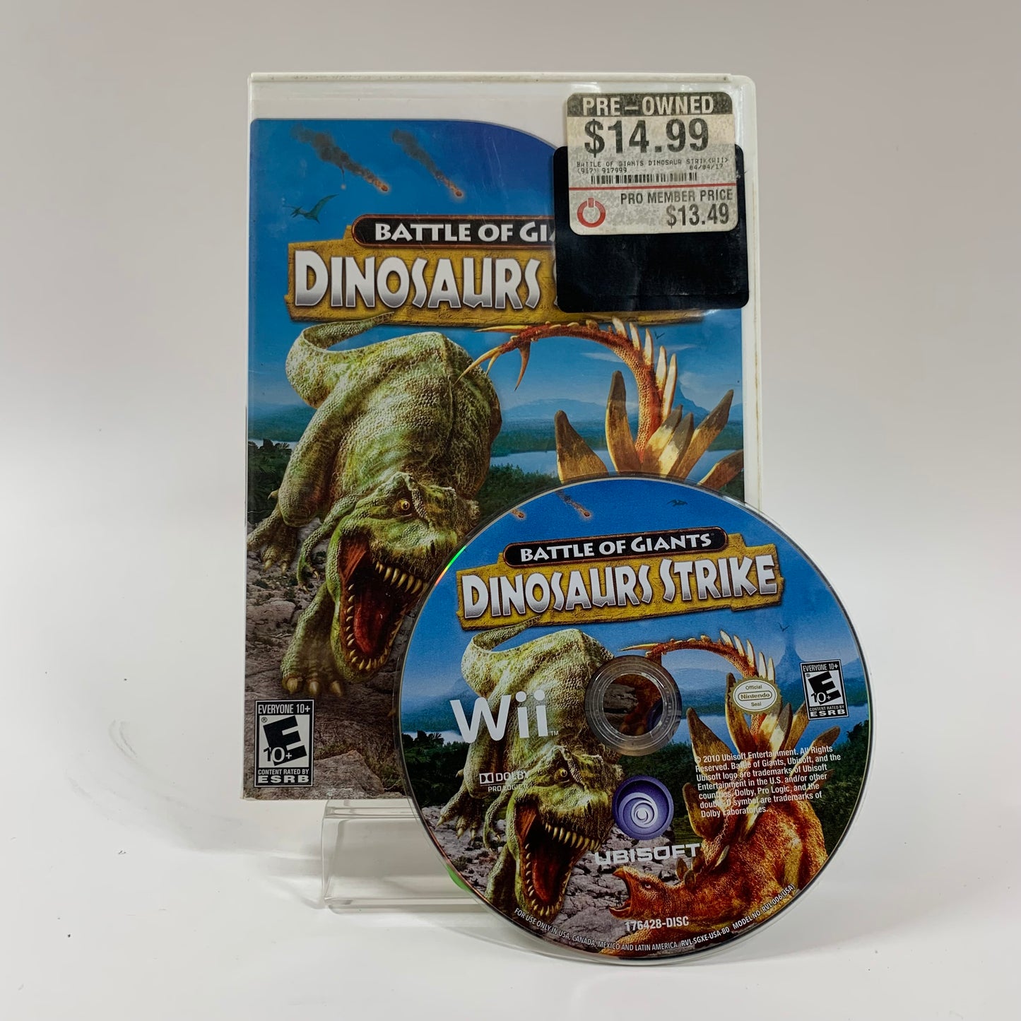 Battle of Giants: Dinosaurs Strike (Nintendo Wii, 2010)