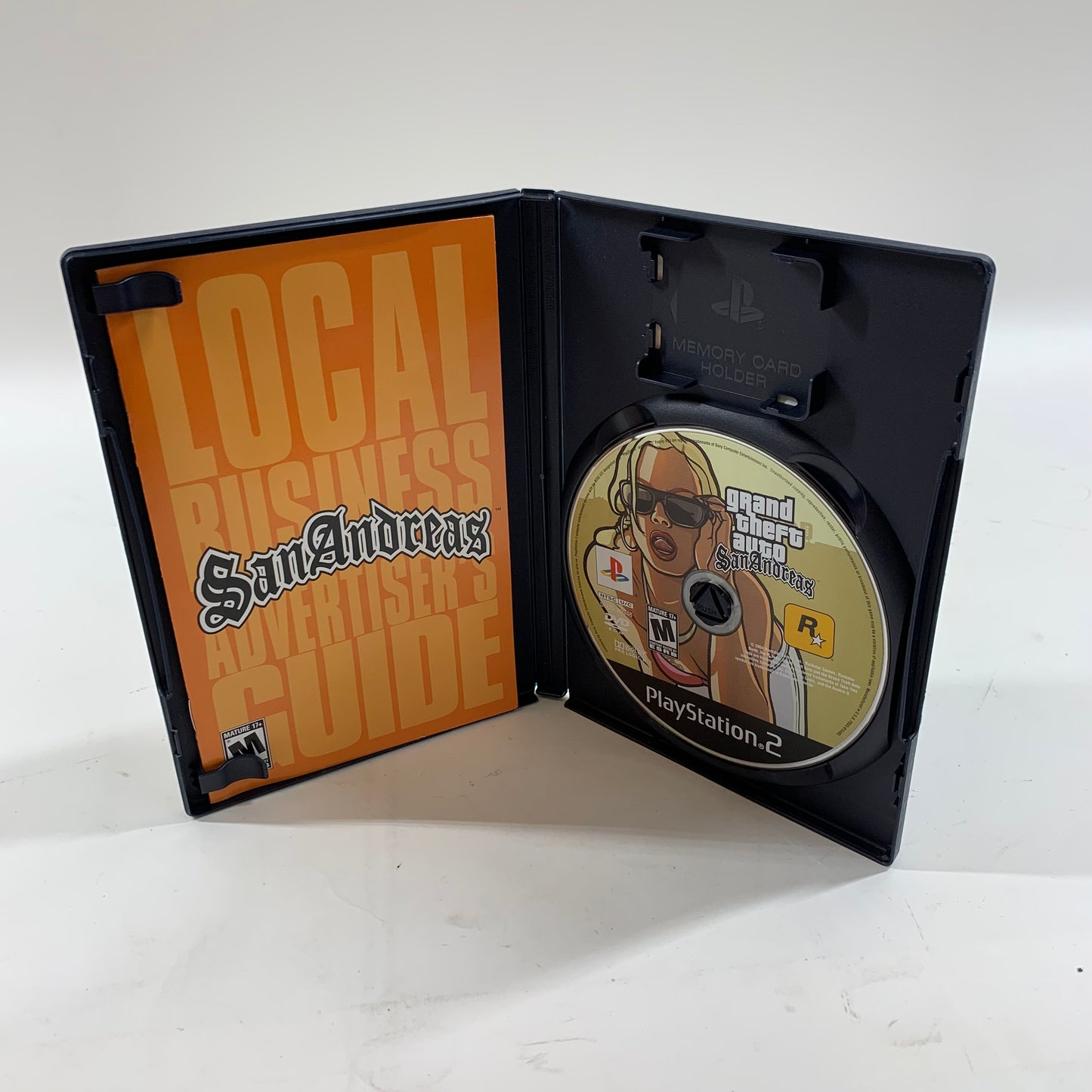 Grand Theft Auto San Andreas (Sony PlayStation 2 PS2, 2004)