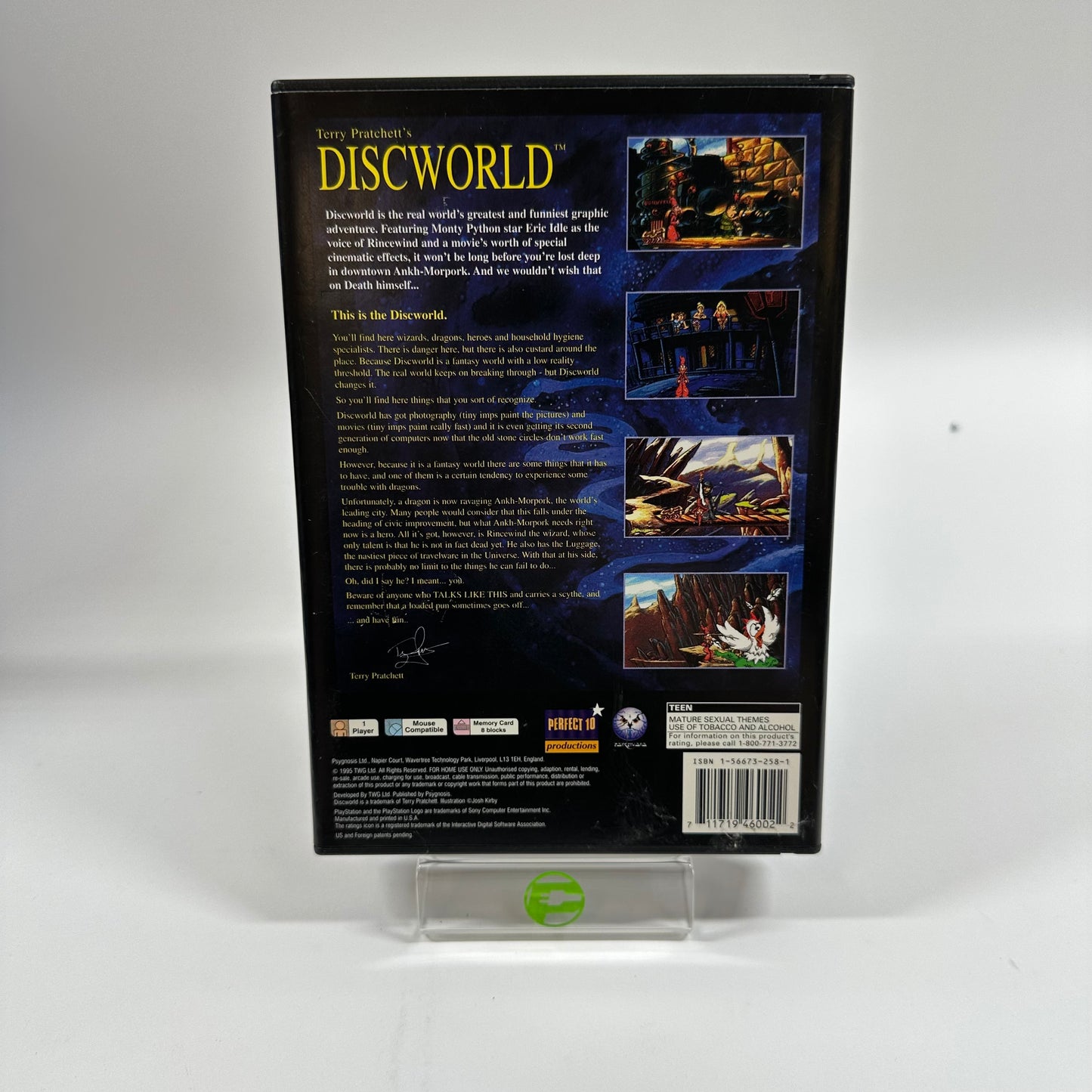 DiscWorld (Sony PlayStation 1 PS1, 1994)