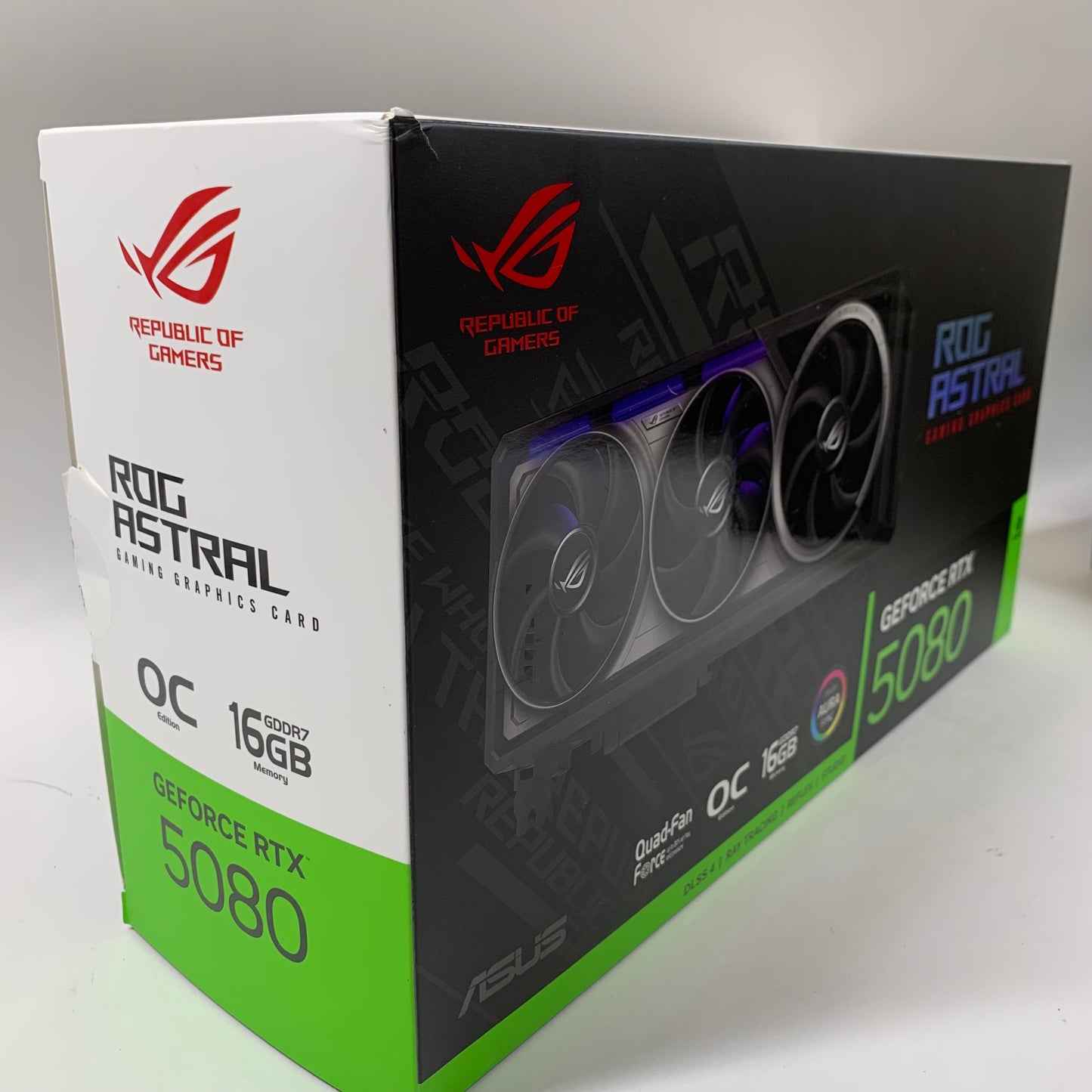 ASUS Geforce RTX 5080 16GB GDDR7 Graphics Card ROG-ASTRAL-RTCX5080-O16G-GAMING