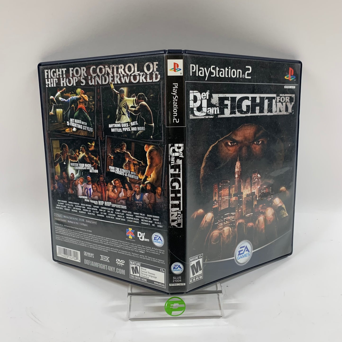 Def Jam Fight for NY (Sony PlayStation 2 PS2, 2004)