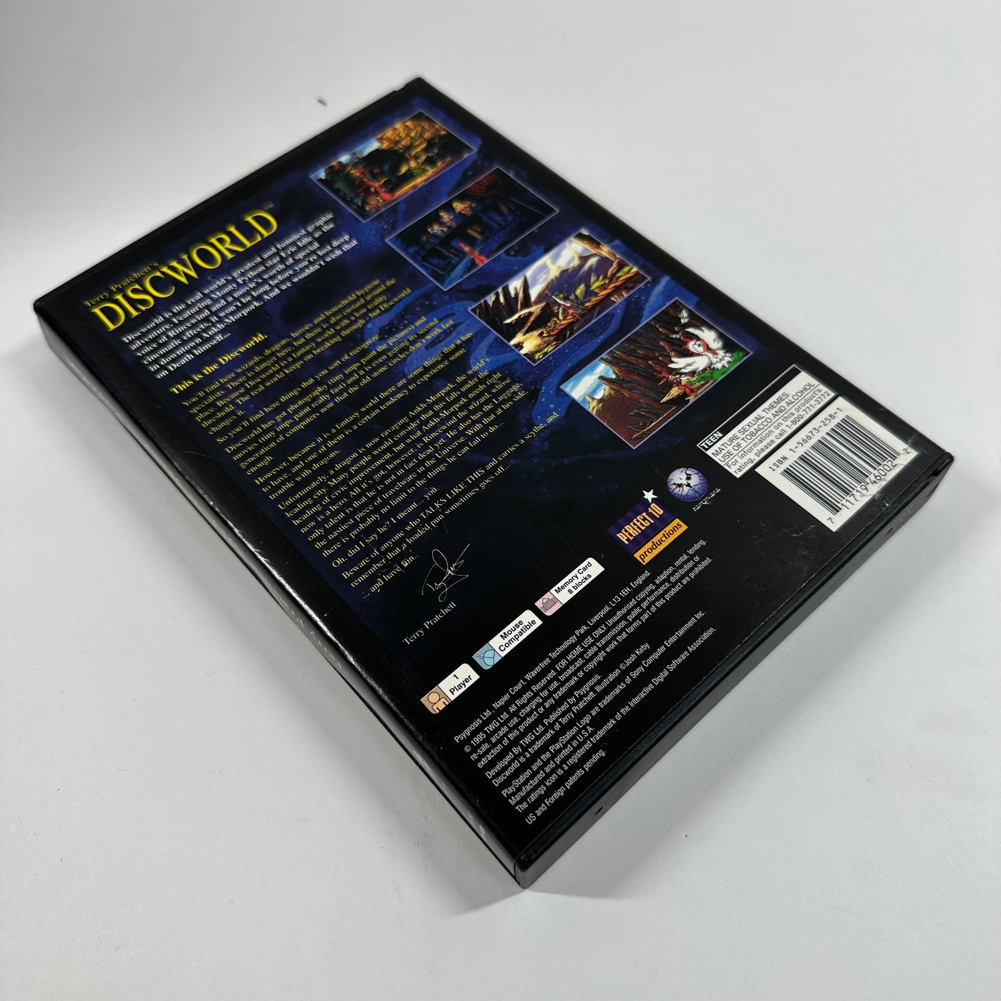 DiscWorld (Sony PlayStation 1 PS1, 1994)