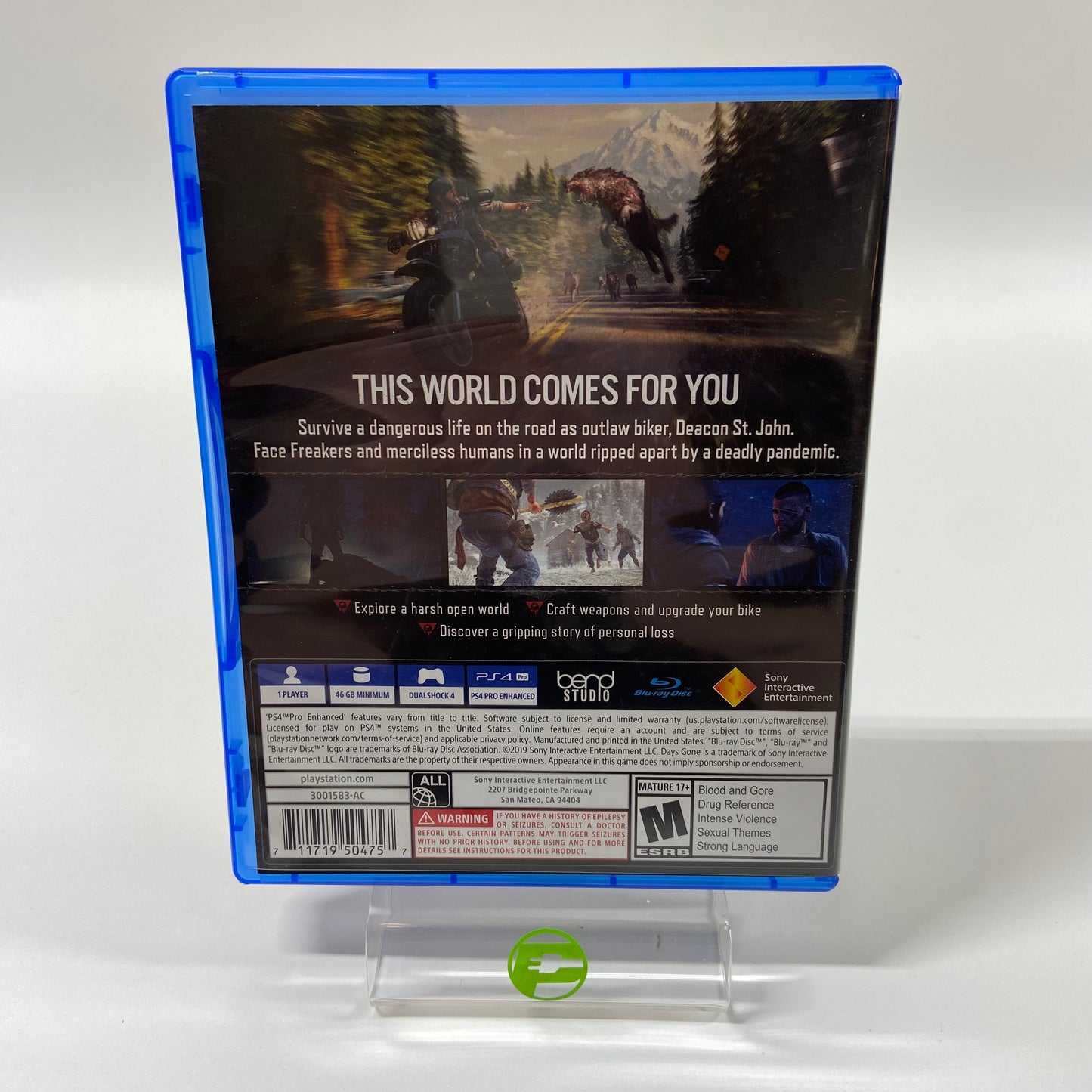 Days Gone (Sony PlayStation 4 PS4, 2019)