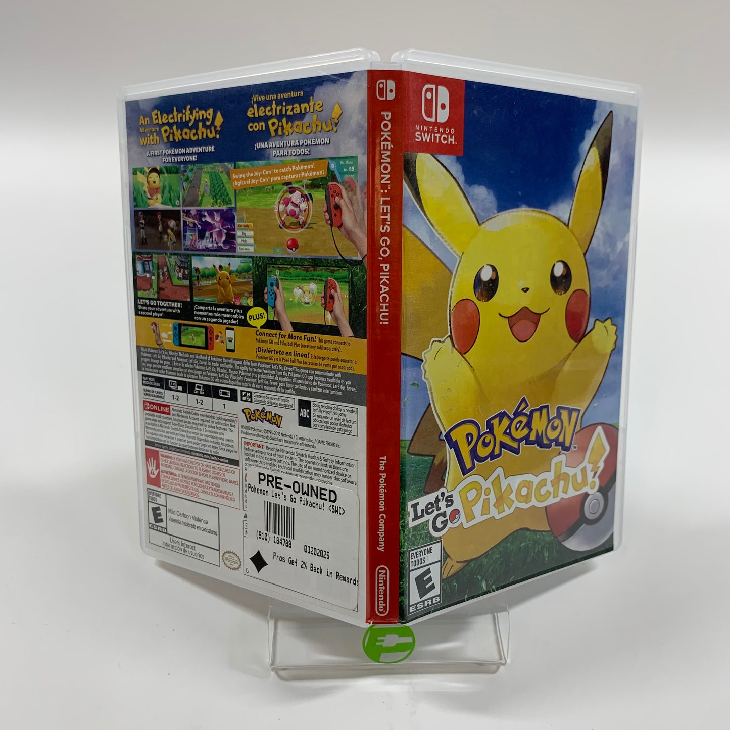 Pokemon Let's Go Pikachu (Nintendo Switch, 2018)